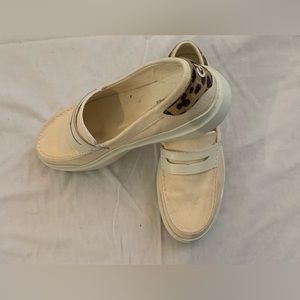 Come Haan canvas Penny loafer